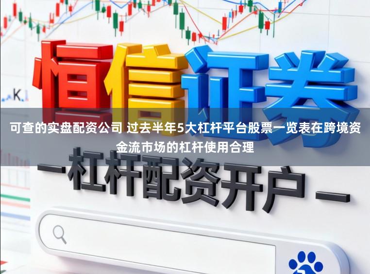 可查的实盘配资公司 过去半年5大杠杆平台股票一览表在跨境资金流市场的杠杆使用合理