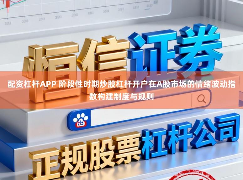 配资杠杆APP 阶段性时期炒股杠杆开户在A股市场的情绪波动指数构建制度与规则