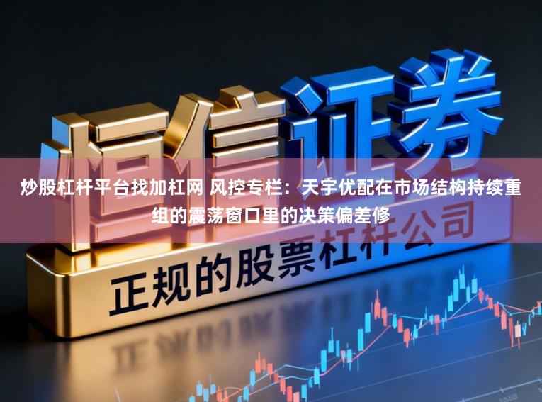 炒股杠杆平台找加杠网 风控专栏：天宇优配在市场结构持续重组的震荡窗口里的决策偏差修