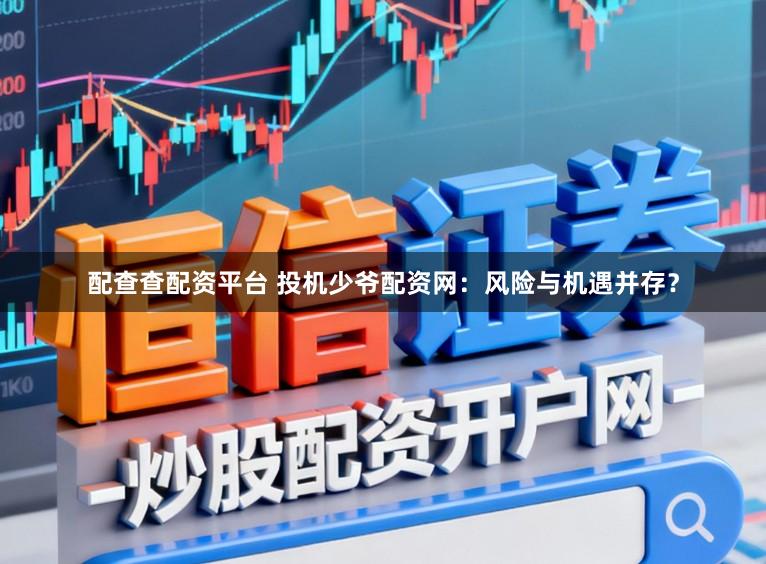 配查查配资平台 投机少爷配资网：风险与机遇并存？