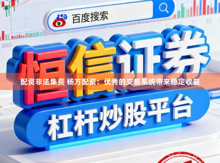 配资非法集资 杨方配资：优秀的交易系统带来稳定收益